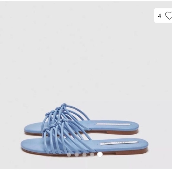 ZARA Tubular Flat Sandals - Picture 5 of 7